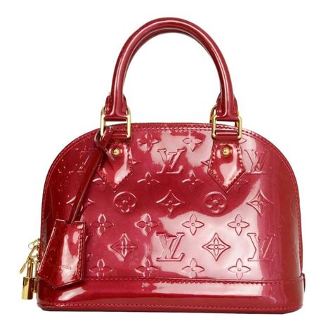 louis vuitton red handbag price|louis vuitton red vernis large.